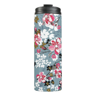 Bouteilles Isothermes Floral Chic : Petits Arrière - plans en fleurs