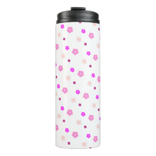 Bouteilles Isothermes Flore violette dégradé de printemps moderne motif