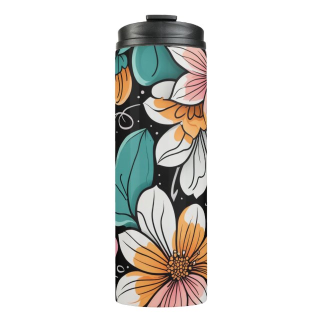 Bouteilles Isothermes Flower Thermal Tumbler (Devant)