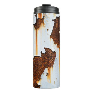 Bouteilles Isothermes Flux de rouille blanche corrompu