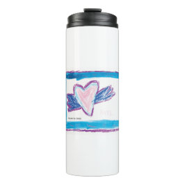 Bouteilles Isothermes Flying Heart - Kids Art for CHOC
