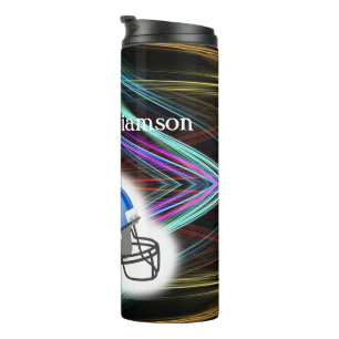 Bouteilles Isothermes Football - Image de football et de casque - Person