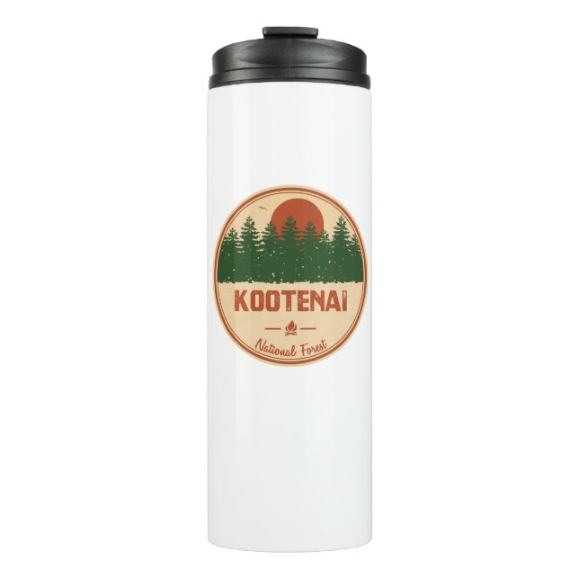 Bouteilles Isothermes Forêt nationale de Kootenai (Devant)