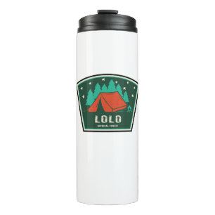 Bouteilles Isothermes Forêt nationale de Lolo Camping Montana