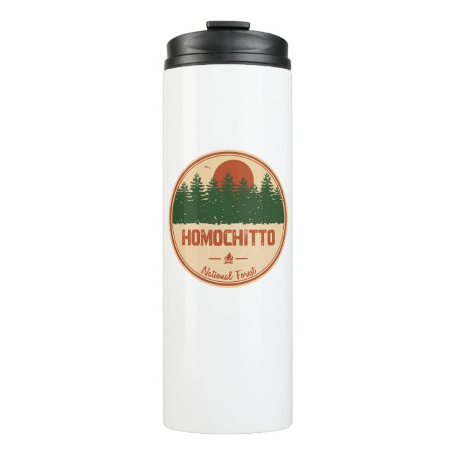 Bouteilles Isothermes Forêt nationale d'Homochitto (Devant)