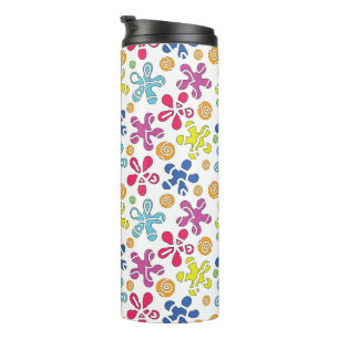 Bouteilles Isothermes Formes de gribouillis abstraites ludiques
