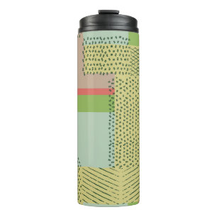Bouteilles Isothermes Formes géométriques : Motif de contrecoup de bross