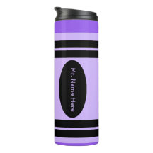 Fournitures d'art au crayon violet pour enseignant