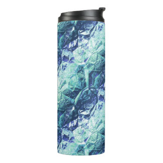 Bouteilles Isothermes fragments of memories - cobalt and mint : 