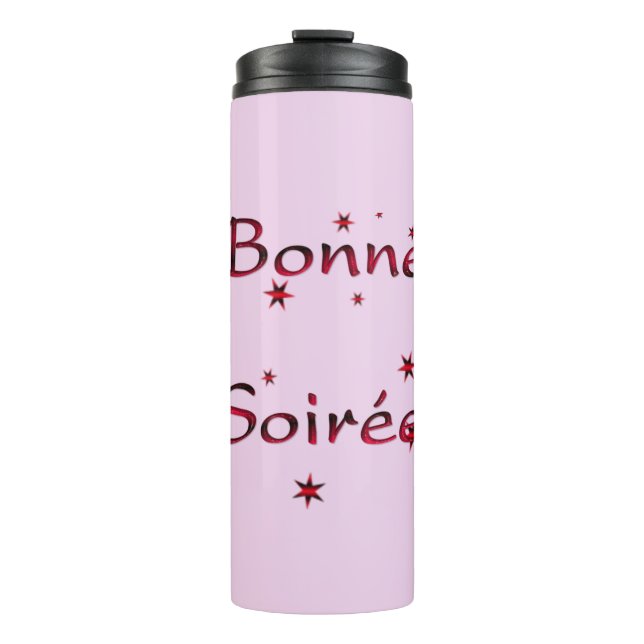 Bouteilles Isothermes Français : Bonnet thermique Bonne Soiree (Devant)