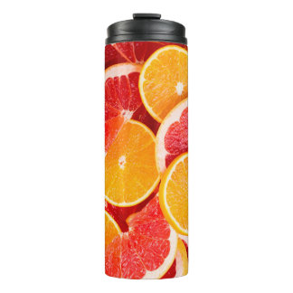 Bouteilles Isothermes Fresh ripe orange and grapefruit backgroundbackgro