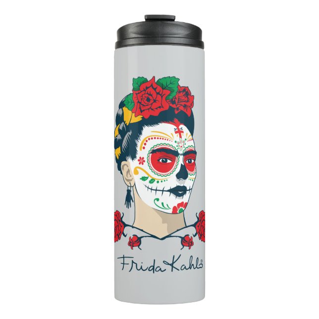 Bouteilles Isothermes Frida Kahlo | El Día de los Muertos (Devant)