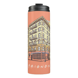 Bouteilles Isothermes FRIENDS™ L'immeuble de l'appartement de Monica