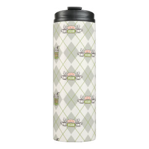 Bouteilles Isothermes FRIENDS™ Motif à carreaux de Central Perk