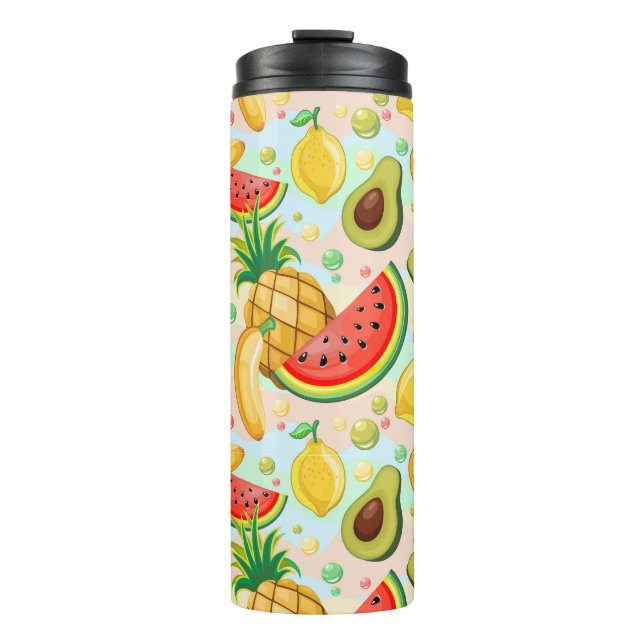 Bouteilles Isothermes Fruits d'été frais Motif (Devant)