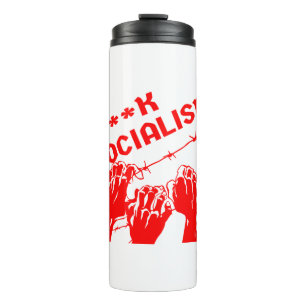 Bouteilles Isothermes Fuc>  Socialisme Barb Wire #USAPatriotGraphics ©