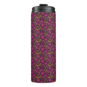 Bouteilles Isothermes Fuchsia Tournesols dansants Tumbler aquarelle