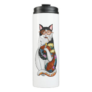 Bouteilles Isothermes fumeur de chat