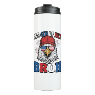 Bouteilles Isothermes Funny 4th of July Eagle Bruh Maillot Patriotique C