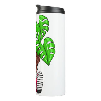 Bouteilles Isothermes Funny Monstera Plant Cartoon