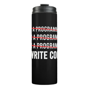 Bouteilles Isothermes Funny Programmer I Wite Code