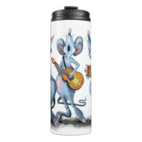Funny Romantic Mouse Band - Dessin animal de dessi
