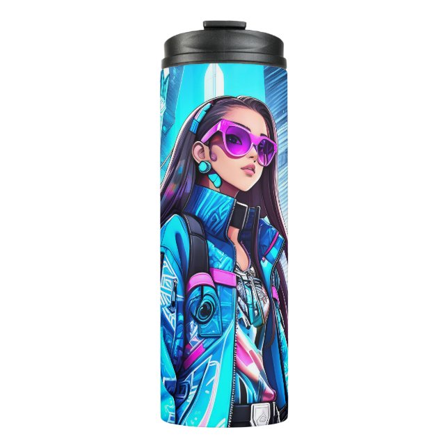 Bouteilles Isothermes Futuriste Pop Star 0002 (Devant)