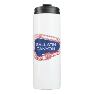 Bouteilles Isothermes Gallatin Canyon Montana Escalade Carabiner