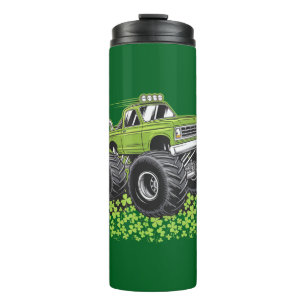 Bouteilles Isothermes Garçon Saint-Patrick Enfant Chanceux Monster Truck