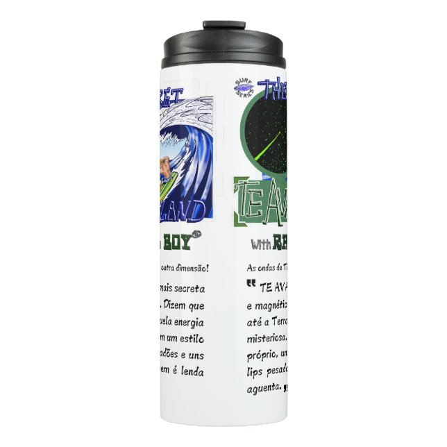 Bouteilles Isothermes Garrafa Térmica "Te Avae" By Radical Boy® (Devant)