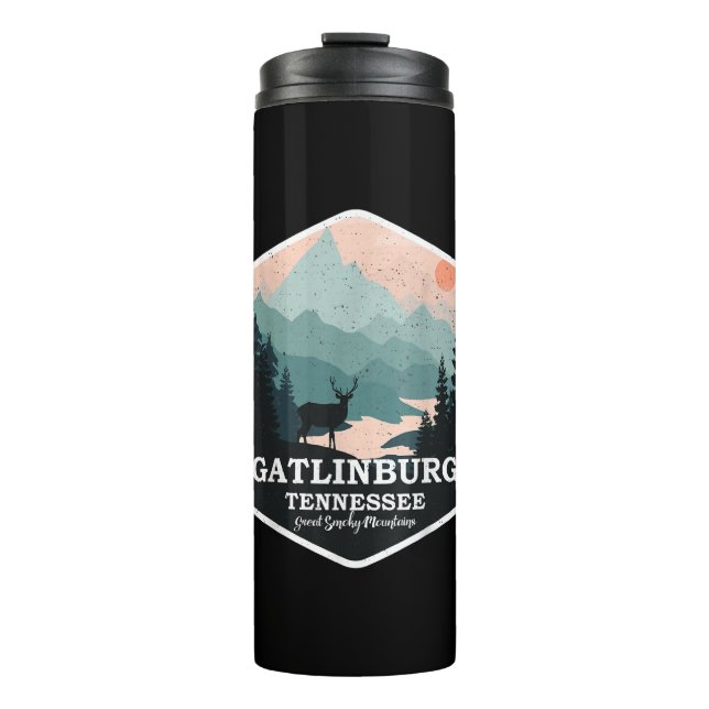 Bouteilles Isothermes Gatlinburg Tennessee Great Smoky Mountains Randonn (Devant)