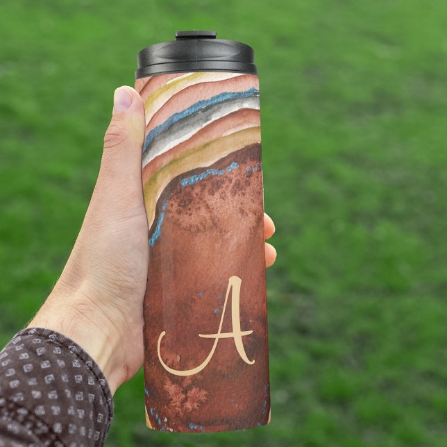 Bouteilles Isothermes Géode d'âge or bleu cuivre Ajouter votre première (Créateur téléchargé)