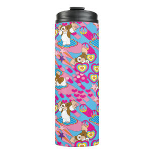 Bouteilles Isothermes Gizmo Pink Peace & Love Pattern