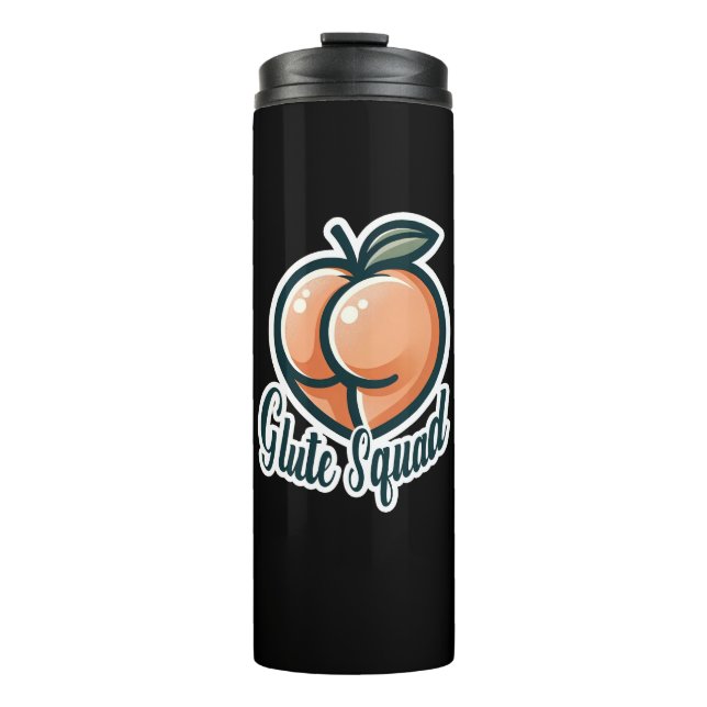 Bouteilles Isothermes Glute Squad Peach Butt Glutes Fitness (Devant)