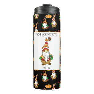 Bouteilles Isothermes Gnome Body aime le café comme je    faisThermal Tu