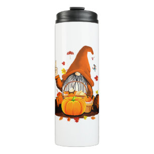 Bouteilles Isothermes Gnomes Automne Mignonne Halloween Thanksgiving Lon