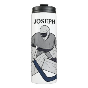 Bouteilles Isothermes Goalie de hockey sur glace Paruline thermique pers