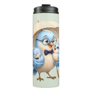 Bouteilles Isothermes Gobelet Thermique Famille Papa Oiseau
