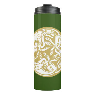 Bouteilles Isothermes Gold Celtic Chien Trio