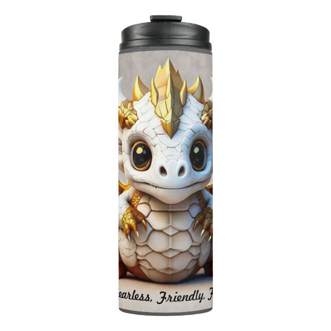 Bouteilles Isothermes "Golden Ember Dragon" (Devant)