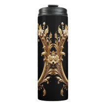 Golden Floral Ornate
