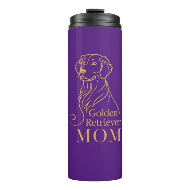 Bouteilles Isothermes Golden Retriever Maman (Devant)