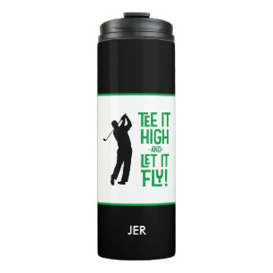 Bouteilles Isothermes Golf Sports Humour La citation mignonne Black Gree