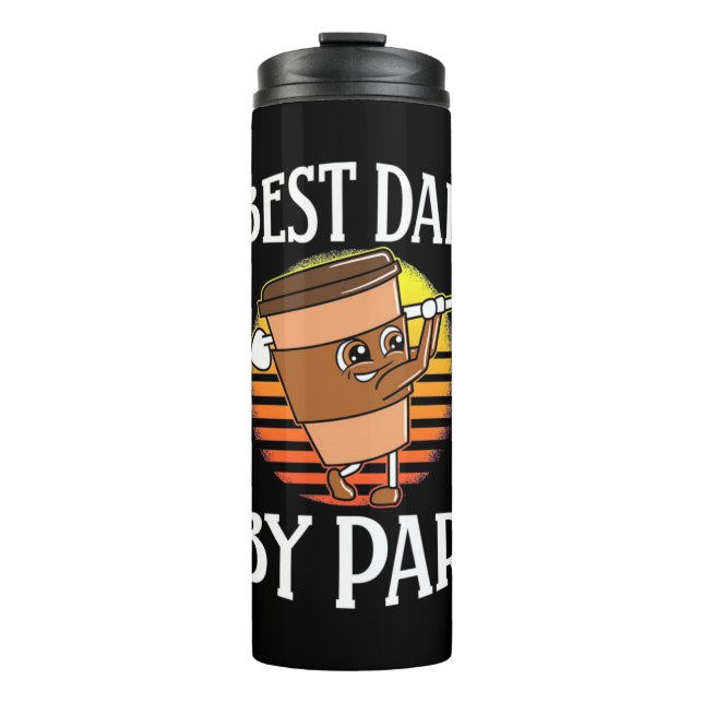 Bouteilles Isothermes Golfer Meilleur papa Par Par Par (Devant)