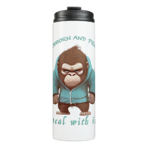 Bouteilles Isothermes Gorilla Têtu Devoir Avec Elle Mignonne Adorable Dr