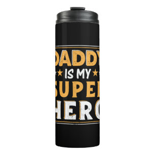 Bouteilles Isothermes Grand-père Cadeau   Papa Est Mon Super Héros