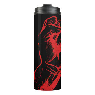 Bouteilles Isothermes Grand Poing Rouge Levant