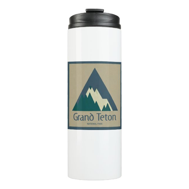 Bouteilles Isothermes Grand Teton National Park Rustic (Devant)