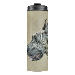 Bouteilles Isothermes Grande Danse (Brindle) Peinture - Art Chien origin