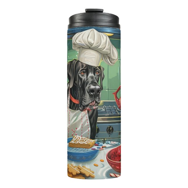 Bouteilles Isothermes Grande pâtisserie de vacances Dane : Noël festif (Devant)
